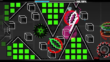 Chaotic Machine (Insane Demon) by GeometryJosh2 & Jekko - Geometry Dash