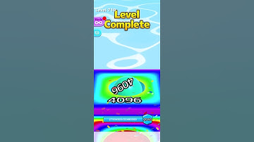 2048 | 4096 Green Ball with its original Rainbow Tile - Ball Run 2048 #cutiepie22yt #devagamezone