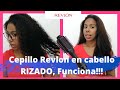 CEPILLO REVLON ONE STEP Hair Dryer y Voluminizador | SECANDO MIS RIZOS 🤔CUANTO DURO? DAÑO MIS RIZOS?