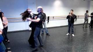 Zouk Lambada Israel Studio B Tel-Aviv Level 4 With Karin Nadler 25.01.2013
