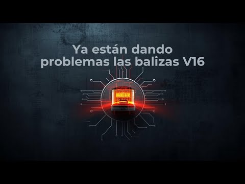 Ya están dando problemas las balizas V16 