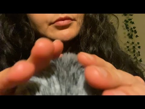 ASMR Up-Close Mic Brushing & Gentle Face Touching
