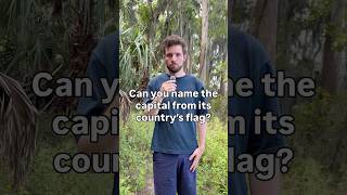 Can I name the world capital from its country’s flag? #shorts