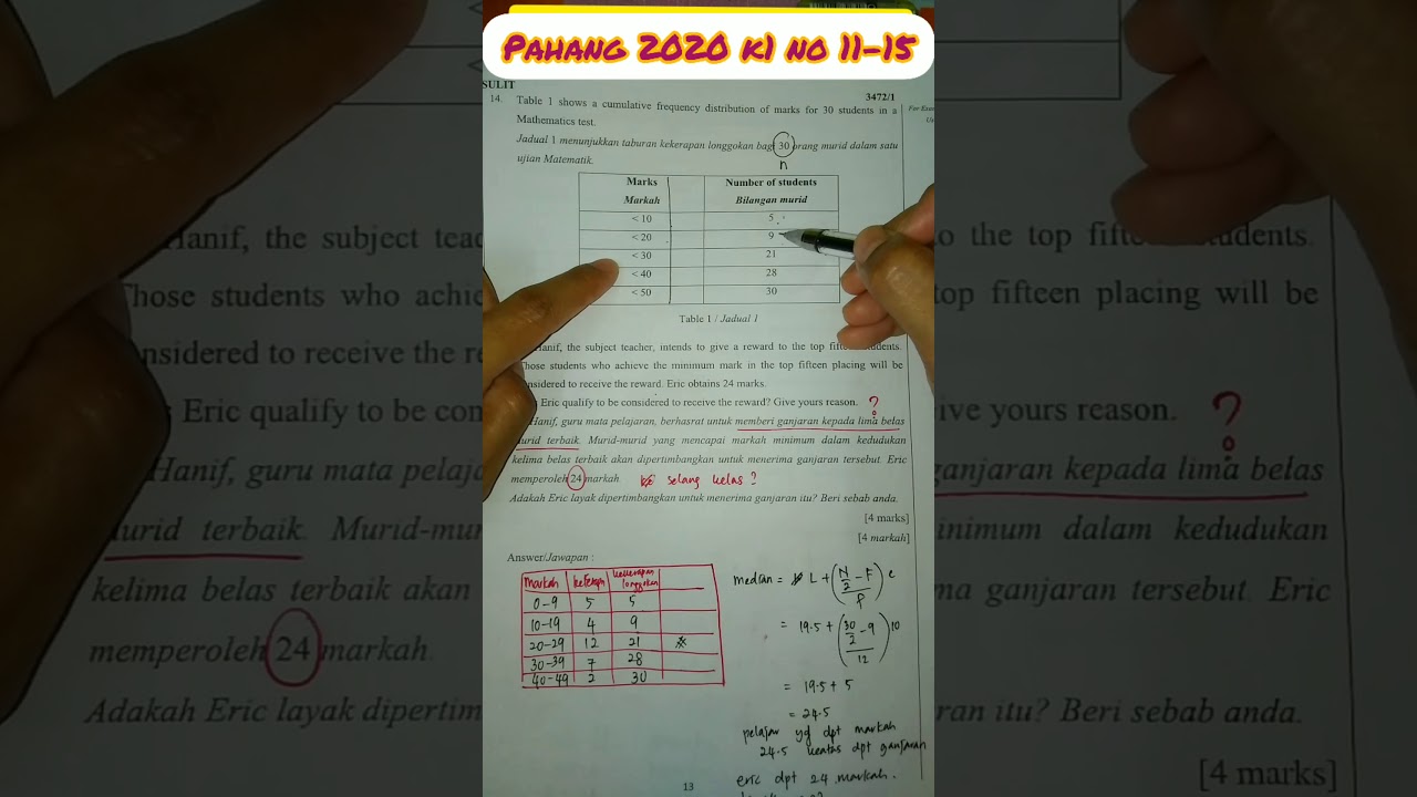 Soalan percubaan spm 2020 matematik