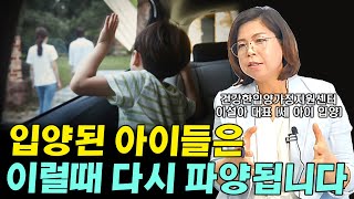 두번 상처받는 파양되는 아이들, 입양아이들이 가장 궁금해 하는 것  I 이설아 3부