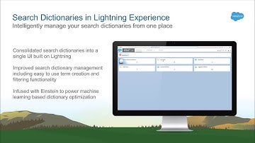 Commerce Cloud: Search Dictionaries in Lightning Experience