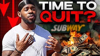 NO MONEY This Month In My Subway Franchise!