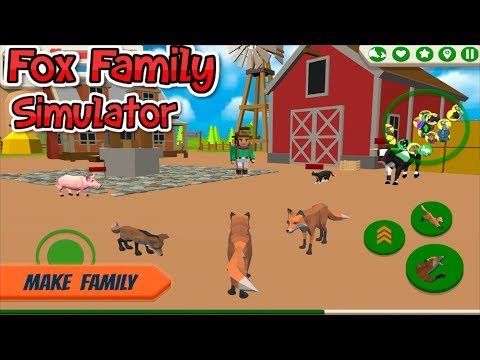 🦊Fox Family Animal Simulator 3d Game- By CyberGoldfinch