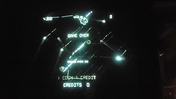 Asteroids Deluxe Arcade XY Game Issue