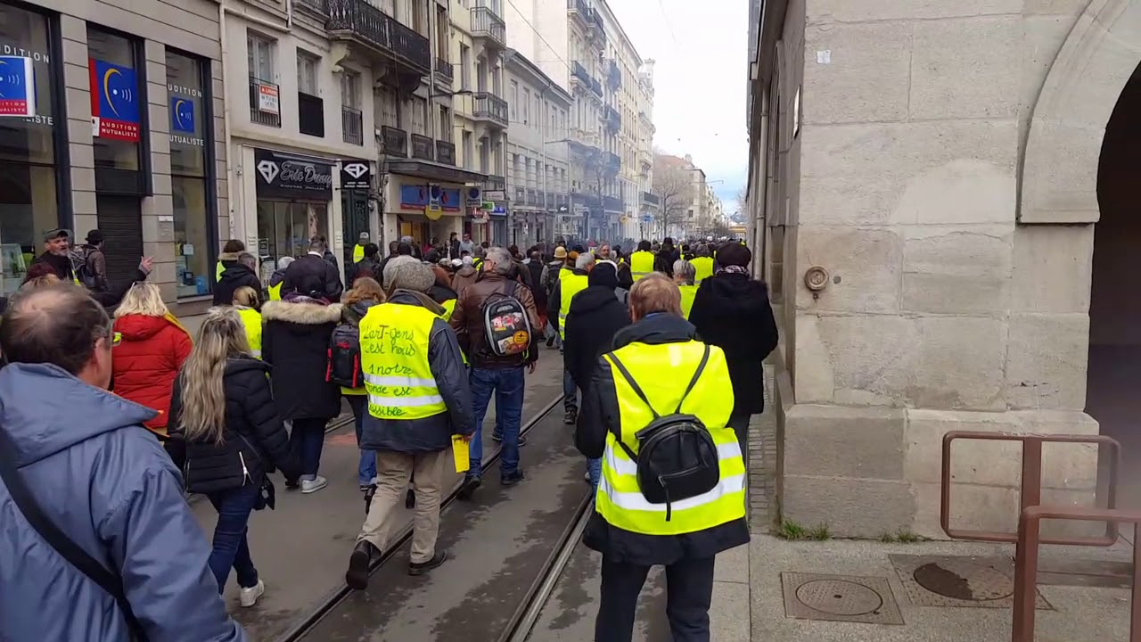 Gilet Jaune Saint étienne Acte 17 Youtube