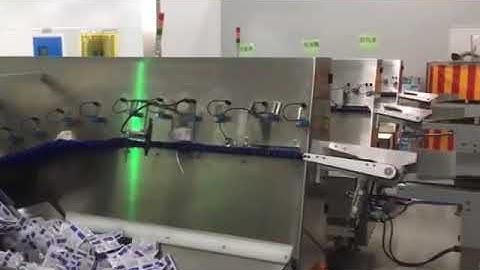 Sachet counting machine | sachets sorting machine
