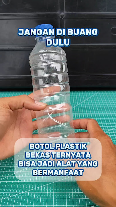 Membuat gelas dari botol plastik bekas #creatorkampung #tips #idekreatif #experiment #tutorial #diy