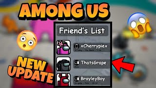 AMONG US NEW UPDATE | ANONYMOUS VOTING IN AMONG US.