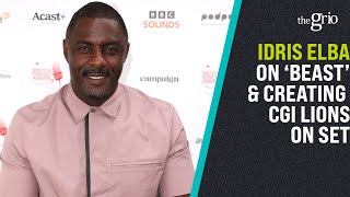 Idris Elba on 'Beast' \& Creating CGI Lions On Set