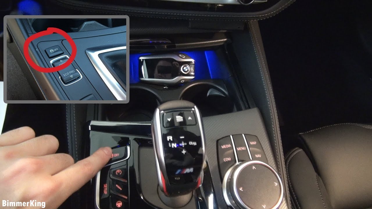 BMW M5 2018 f90 HOW TO activate twowheel drive (2WD) YouTube