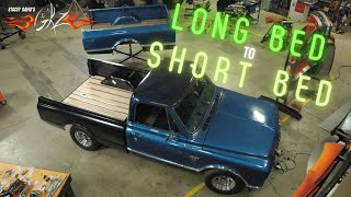 Converting a Classic Truck from a Long Bed to a Short Bed  Stacey David's Gearz S7 E5