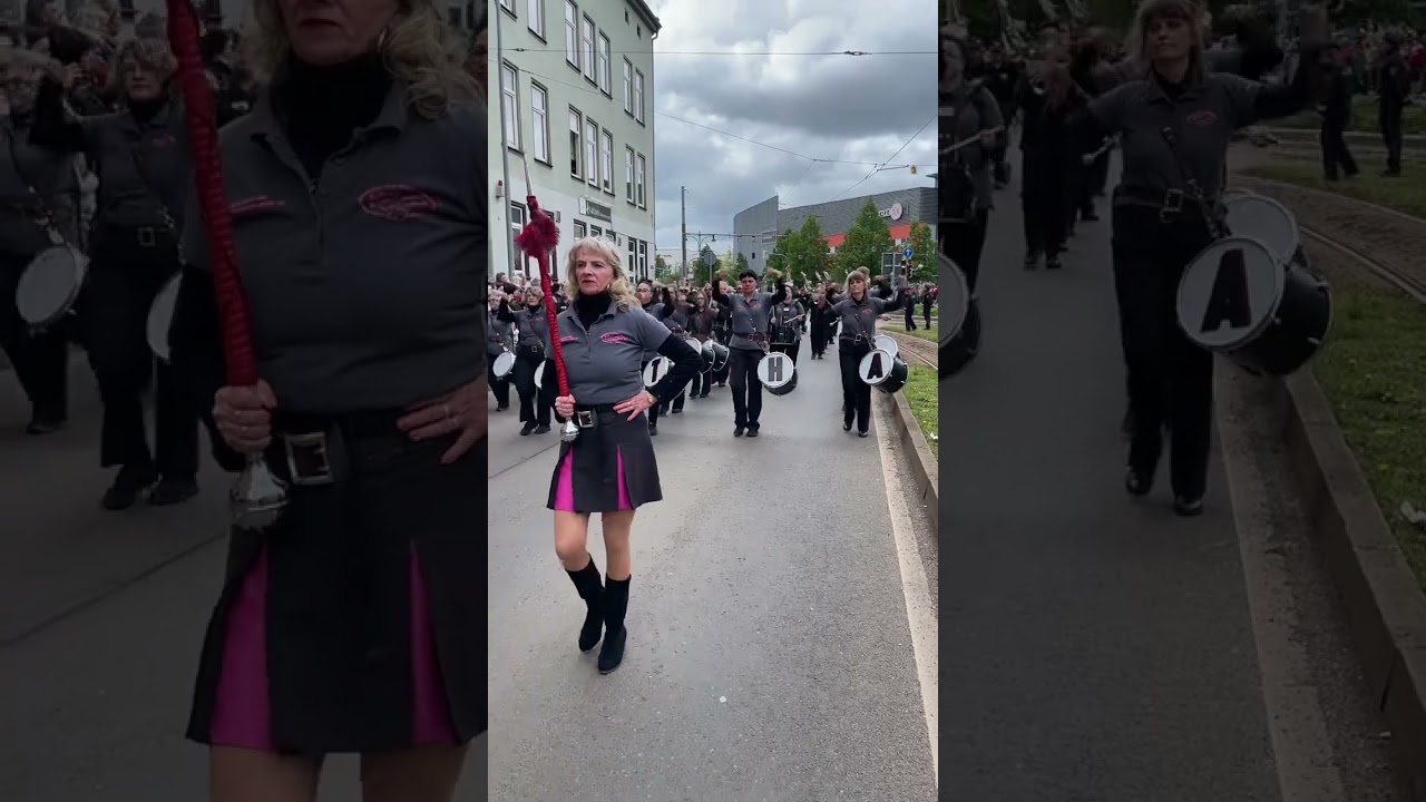 Fanfaren und Showorchester Gotha /Thüringentag 2025/Umzug