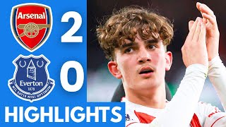 Max Dowman Arsenal Vs Everton Highlights Premier League 202526