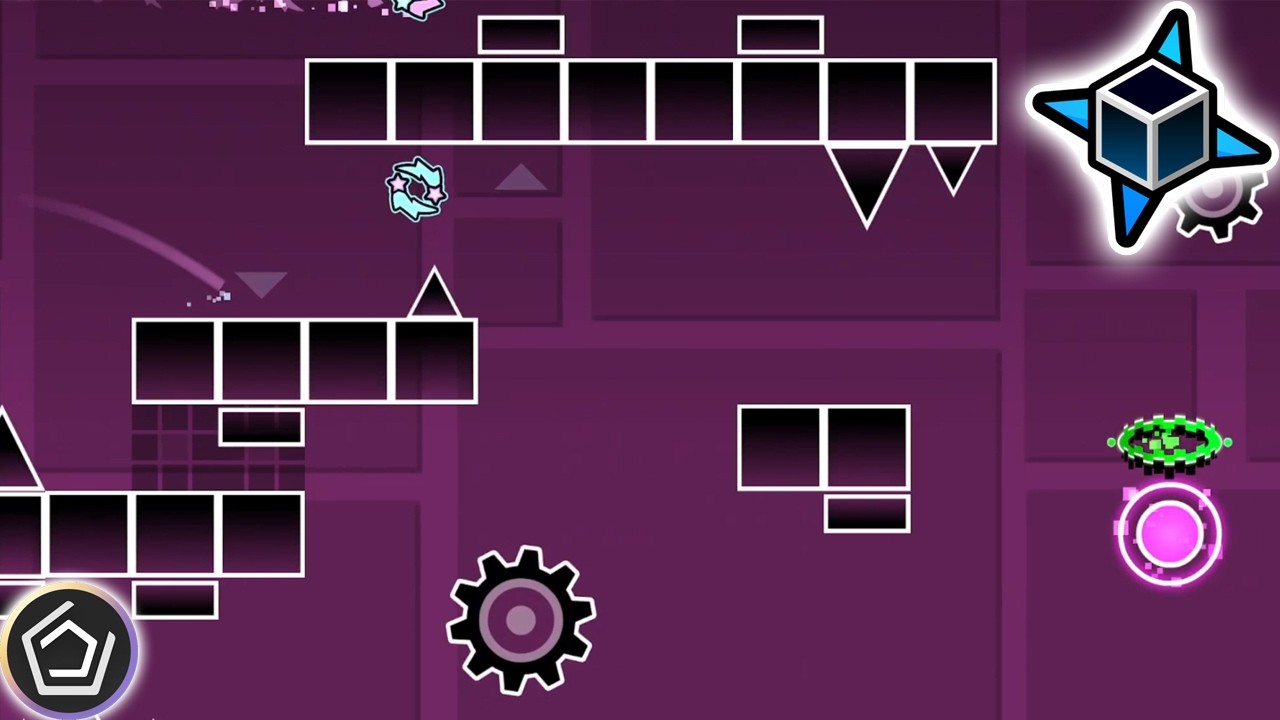 Geometry Dash [Rated Layouts] - Blusk Layout By iIDariusIi | 8 - YouTube