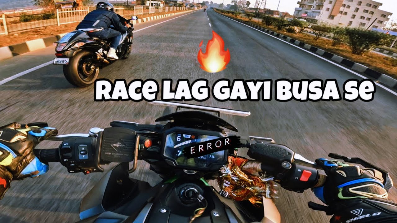 Busa se lag gai race 🚀 /// superbike ride 🥵 !!!