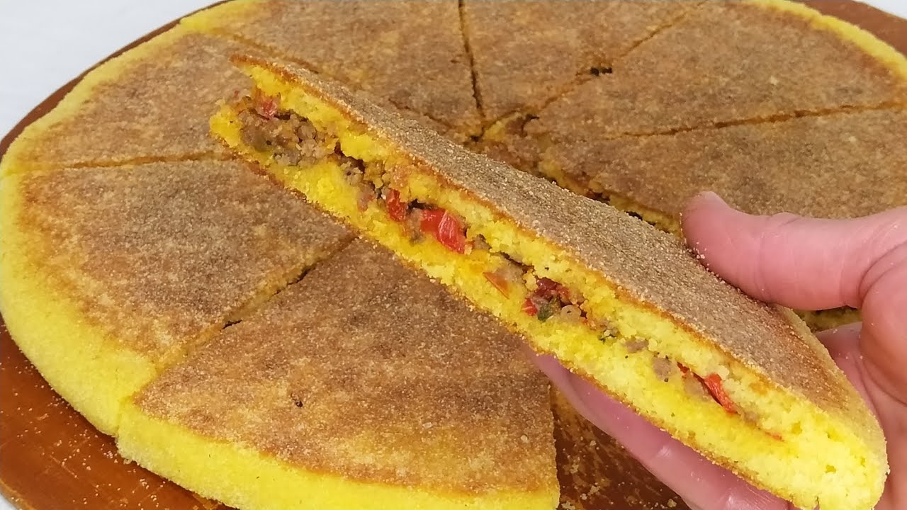 حرشة معمرة مالحة 👍بحشوة لذيذة بزاف 👌 حرشه هشيشة بطريقة مبسطة Harcha farci