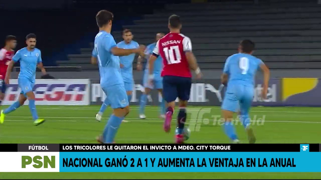 Nacional 1-1 Montevideo City Torque, el empate manda a Torque a segunda  división