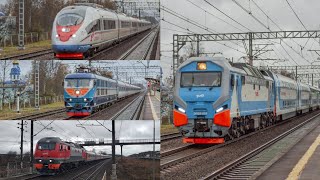 видео: Невский экспресс под ЧС6! Моргающая Аврора! Сплотка 3М62У и другое. Тосно-2 и Ушаки.  картинка: Невский экспресс под ЧС6! Моргающая Аврора! Сплотка 3М62У и другое. Тосно-2 и Ушаки.