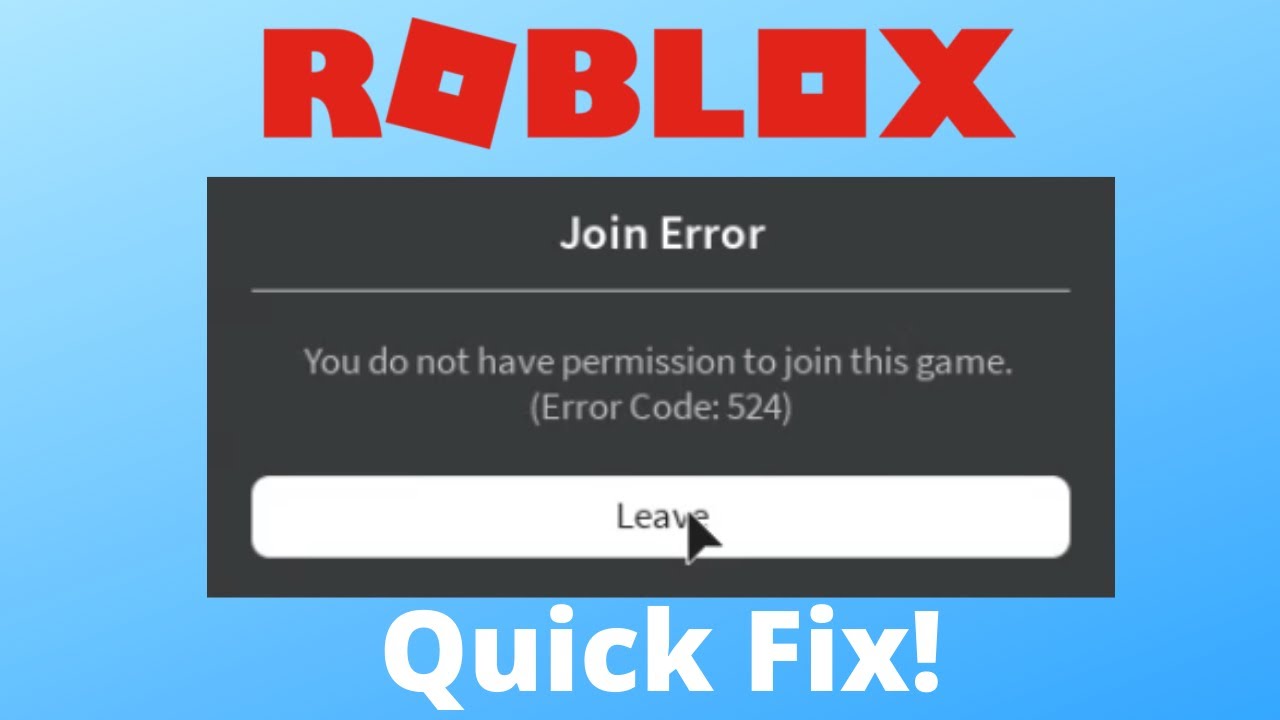 Join Error Code 524 Roblox Private Server Fix Youtube - roblox 524 error code