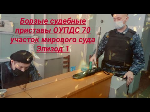 Борзые судебные приставы ОУПДС 70 участок мирового суда Эпизод 1 юрист Вадим Видякин