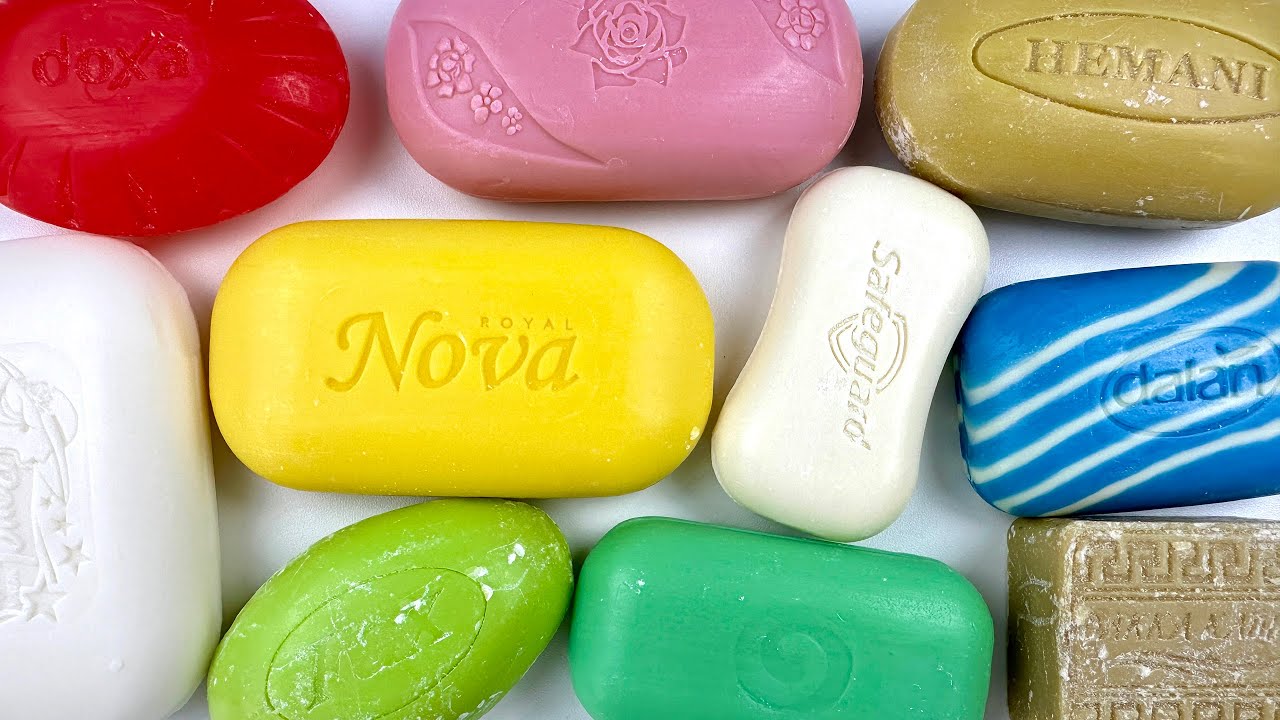 ASMR Carving soap. Soothing cutting soap | ASMR Soap.