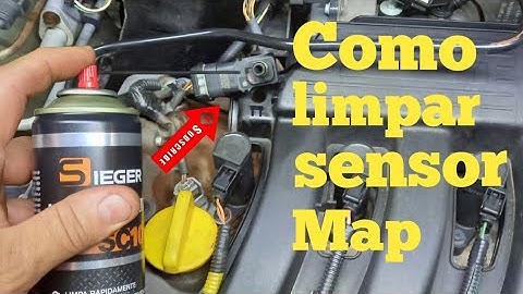 como limpar sensor Map