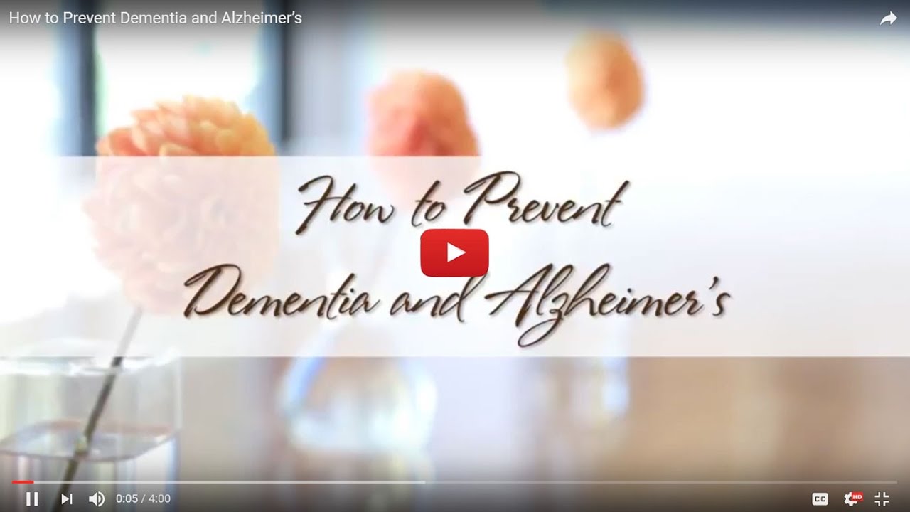 How to Prevent Dementia and Alzheimer’s - YouTube