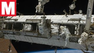 ISS Expedition 63 astronauts perform spacewalk