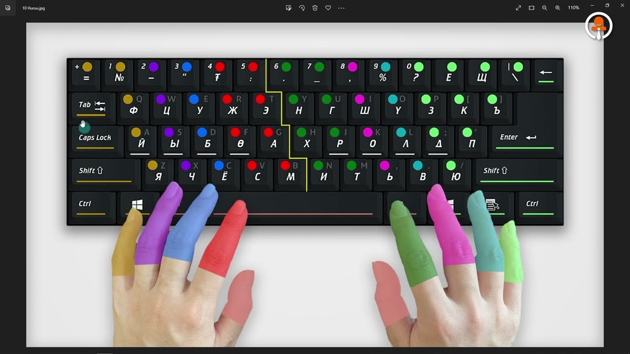 Fast type | 10 хуруугаар шивэх ур чадвар