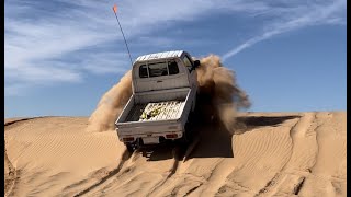 Chinese Mini Truck vs Sand Dunes