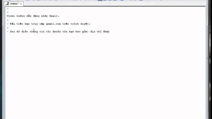 Hướng dẫn đăng nhập gmail