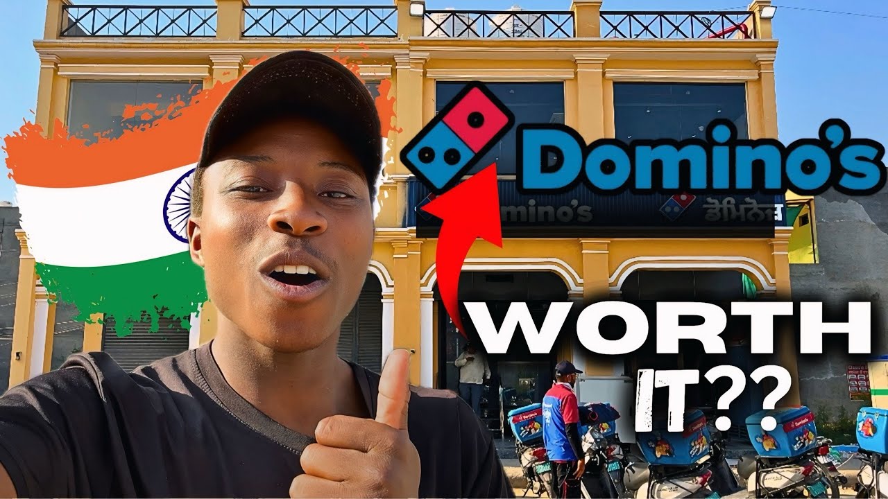 I Tried DOMINO’S Pizza in INDIA | Ultimate Food Review | 