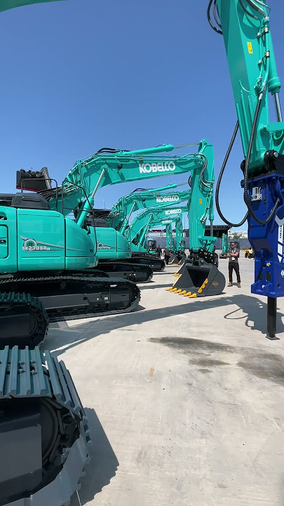 The ultimate Kobelco model line-up?!