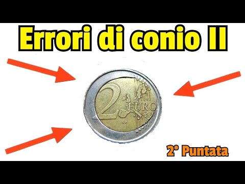 catalogo errori di conio euro