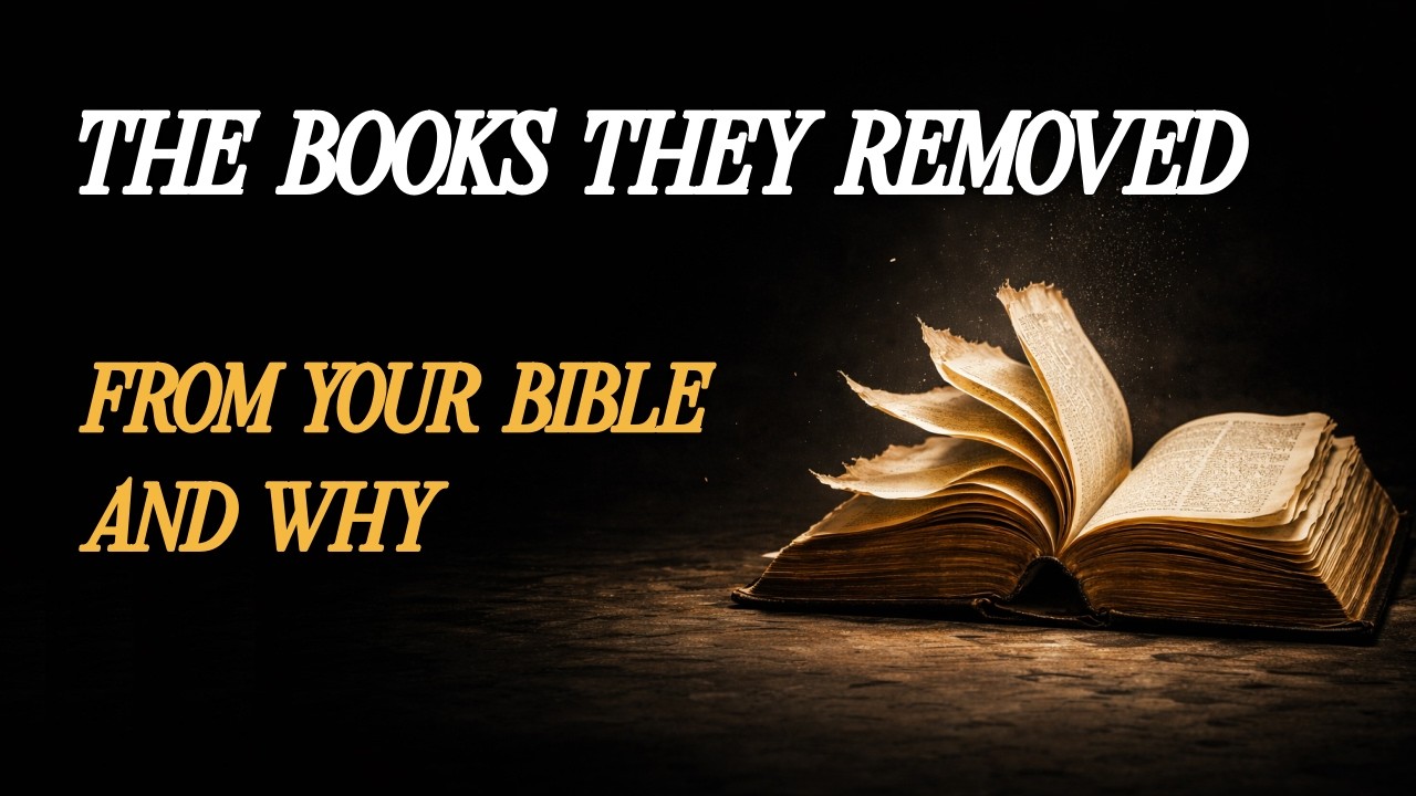 The Books They Removed From Your Bible. And Why