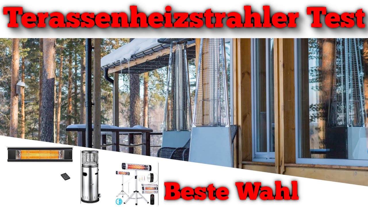 ᐅ Terassenheizstrahler Test 2023 | Die besten Terassenheizstrahler vorgestellt