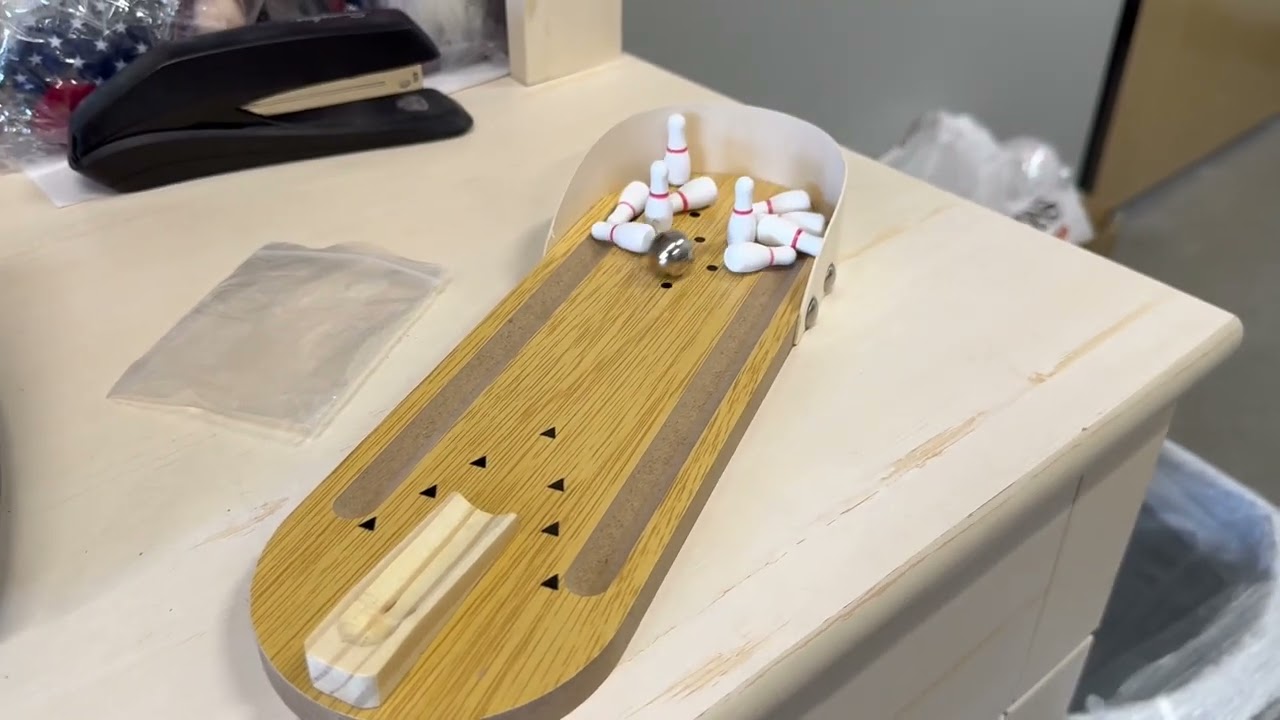 My Thoughts On This Mini Table Top Bowling Game!