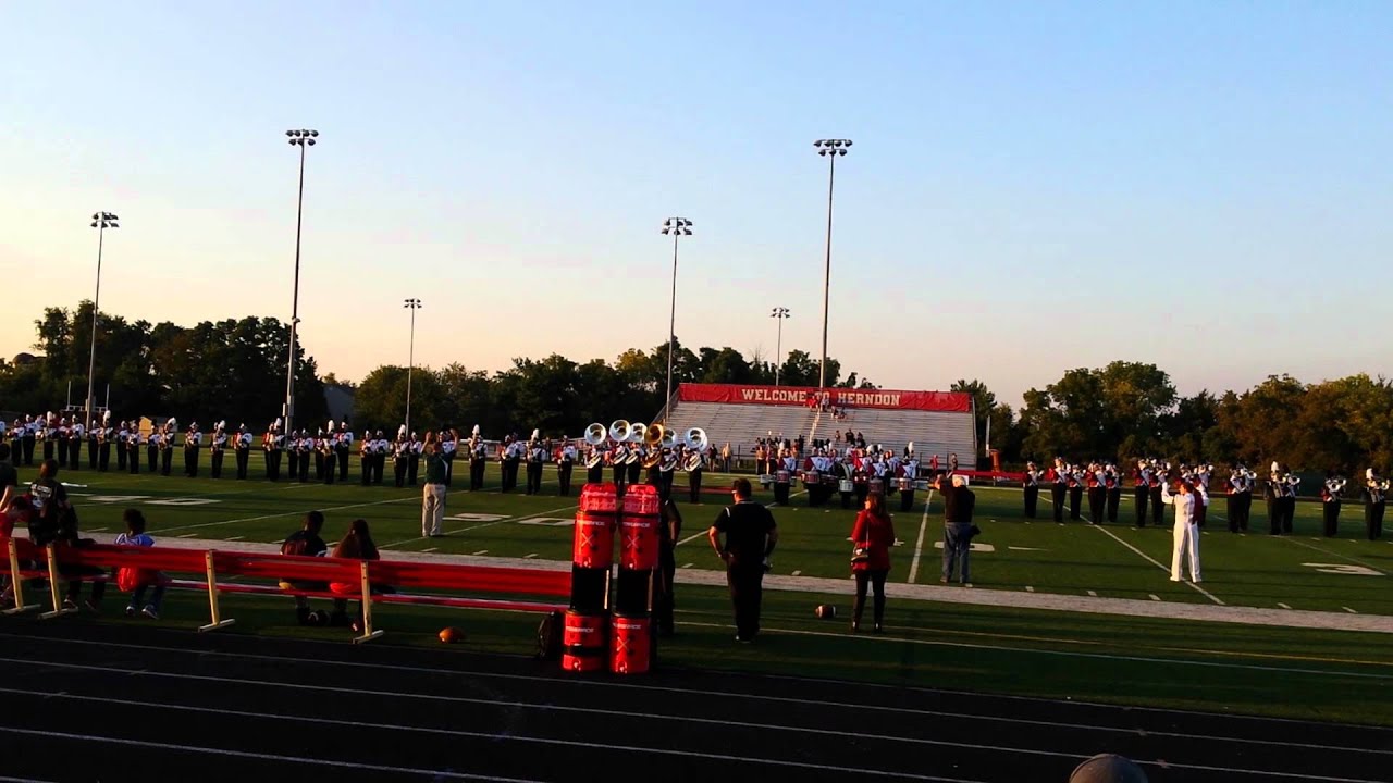 September 18, 2015 Herndon High School Marching Band Dedication "You