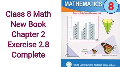 8Th Class Math New Book Exercise 2.8 Factorization Complete Solution