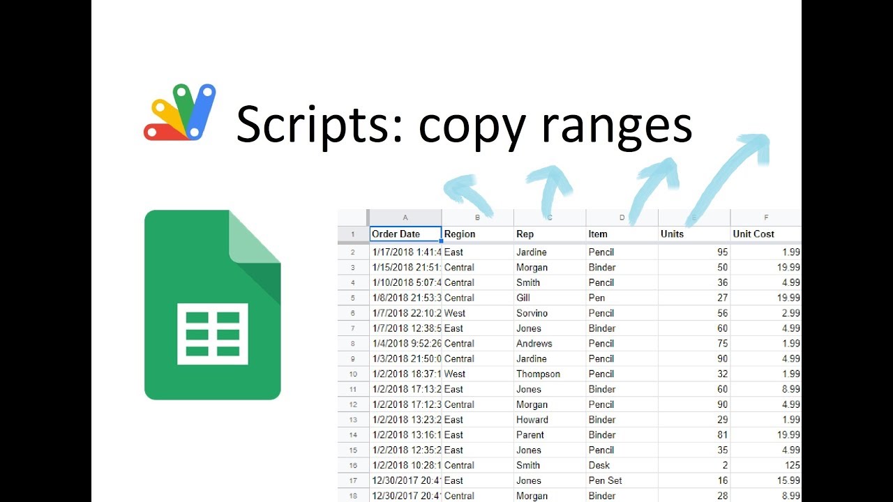 SheetJobs. Copy ranges automatically with a script. YouTube