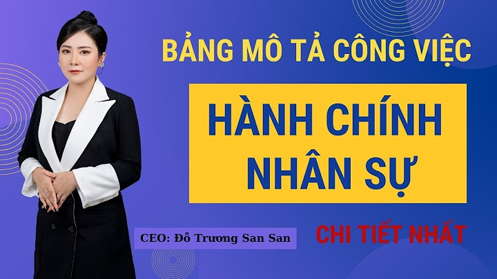 Bản mô tả công việc của phụ trách kế toán năm 2024