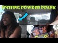 ITCHING POWDER PRANK (SHE CRIED)