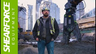 Division 2 Contracting Customer Testimonial Shearforce Rotating Demolition Pulverizers