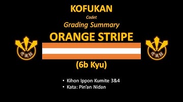 Grading Summary: Orange Stripe (Cadet)