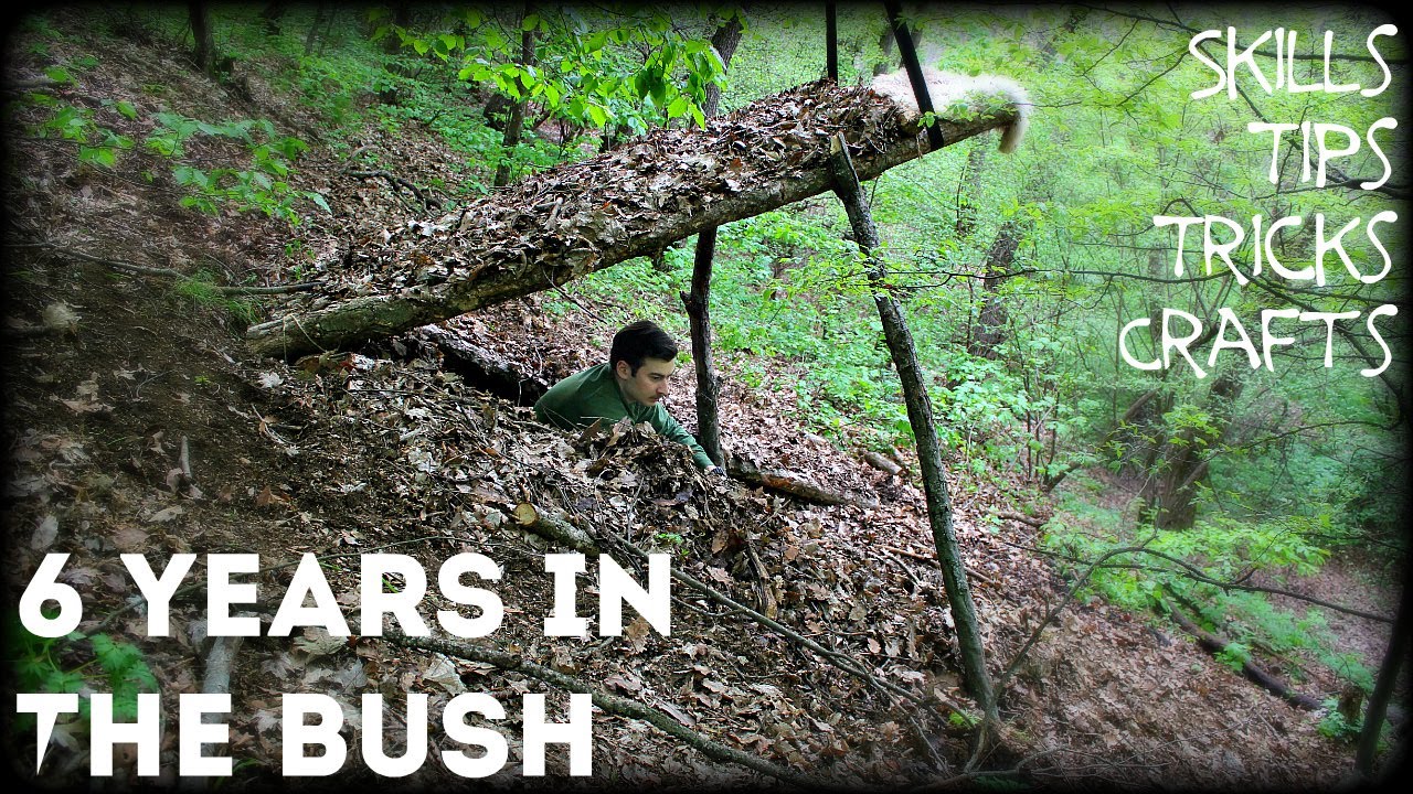 Bushcraft Skills , Crafts , Tips & Tricks - 6 Years in the Bush - HD Video  